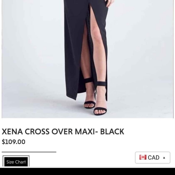 Blondie boutique - Xena Cross Over Maxi - Picture 3 of 3